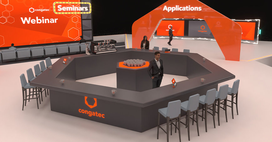 congatec ouvre un stand d'exposition virtuel pour un échange interactif d'informations